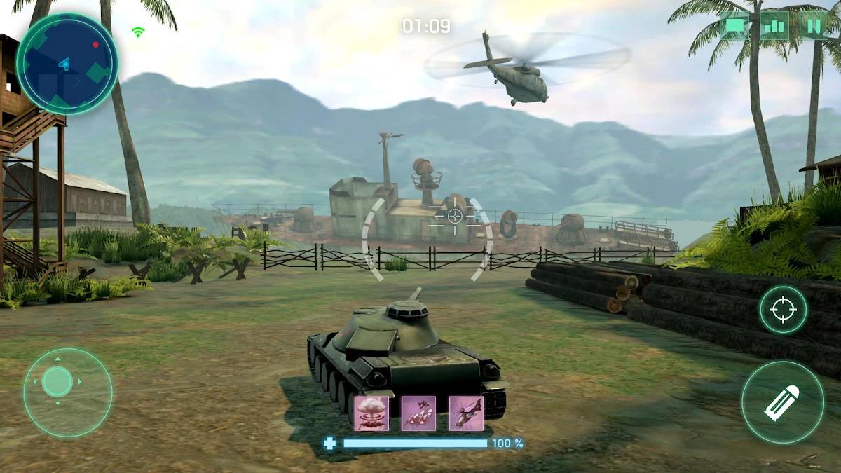 War Machines: لعبة جيش دبابات