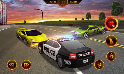 Police Car Chase 2 تصوير الشاشة
