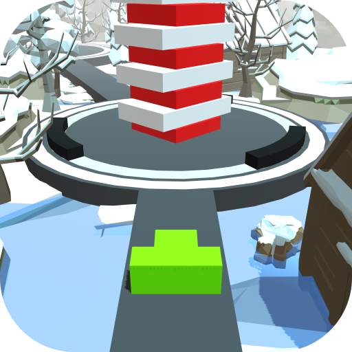Stacky Tower Breaker: Fire Shooting Stack Ball 3D