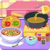 Vegetarian chili cooking game