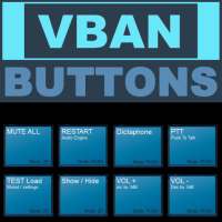 VBAN Buttons on 9Apps
