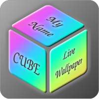 My Name Cube Live Wallpaper,Text Wallpaper Maker
