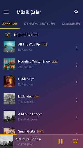 Müzik Çalar - MP3 Çalar screenshot 1