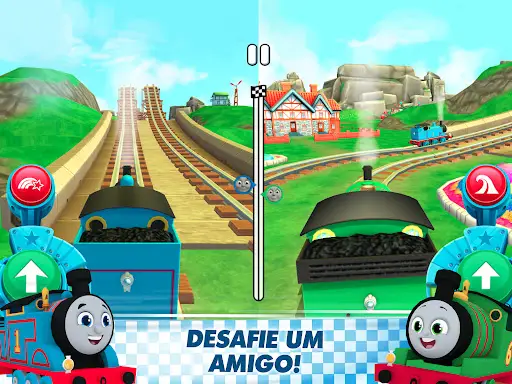 Thomas e seus amigos corrida versão móvel andróide iOS apk baixar
