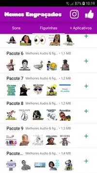 Download do aplicativo Figurinhas Memes engraçados 2023 - Grátis - 9Apps