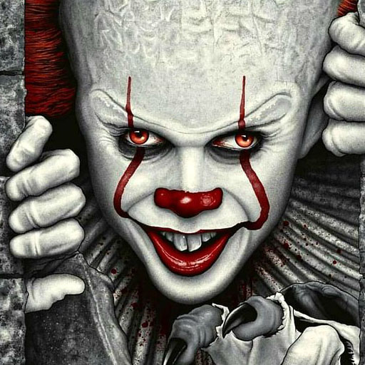 Ultimate Clown Wallpapers  Ugly clown scary wallpaper Screens for your  iPhone IPad and iPod by J N