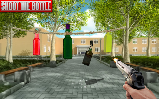 3D Penembakan Botol Game Baru: Game Gratis Offline screenshot 5