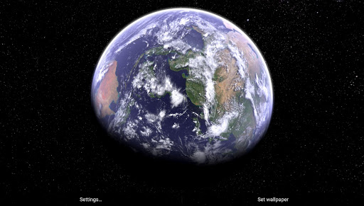 Earth & Moon in HD Gyro 3D Parallax Live Wallpaper screenshot 14