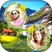 Nature Dual Photo Frame