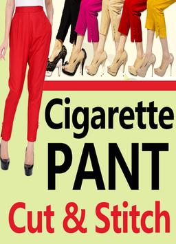 How to best sale cut cigarette trouser