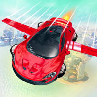 Flying Car Robot Games 3D