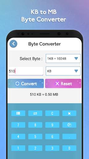 KB to MB Converter : Byte Converter screenshot 3