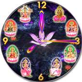 Ashta Lakshmi Diwali Clock