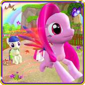 Magic Pony Horse - Cute Runner & Fun Simulation
