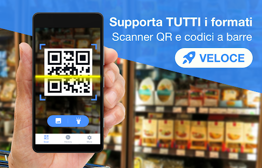 QR Code Scanner & Lettore QR screenshot 1