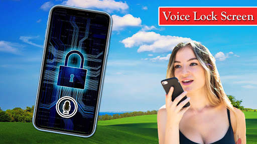 Stylish Voice Lock Screen: Door Screen Lock 3 تصوير الشاشة