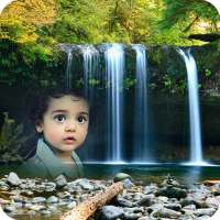 Water Fall Photo Frames on 9Apps