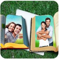 Dual Book Photo Frame on 9Apps