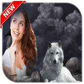 Wolf Photo frame