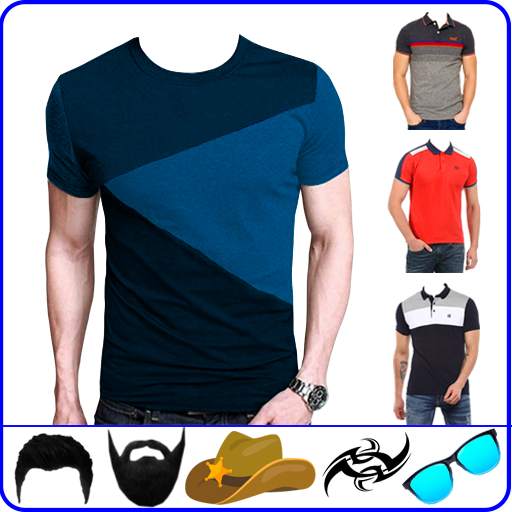 Men T Shirt Photo Suit Editor - Design T Shirt