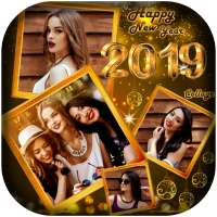 Happy New Year Photo Collage 2019