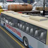 Snow Festival Hill Tourist Bus