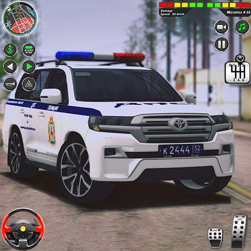 Police Car Game: Prado Parking