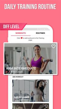 women workout at home app