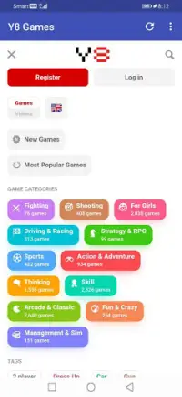 Y8 Game APK Download 2023 - Free - 9Apps