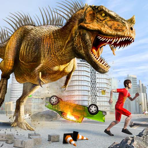 Extreme City Dinosaur Smasher 3D City Riots