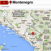 Montenegro map