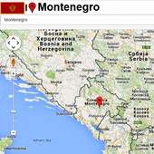 Montenegro map on 9Apps