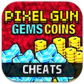 Gems Coins Pixel Gun 3D: PRANK on 9Apps