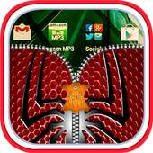 Spider Zipper Lock Screen on 9Apps