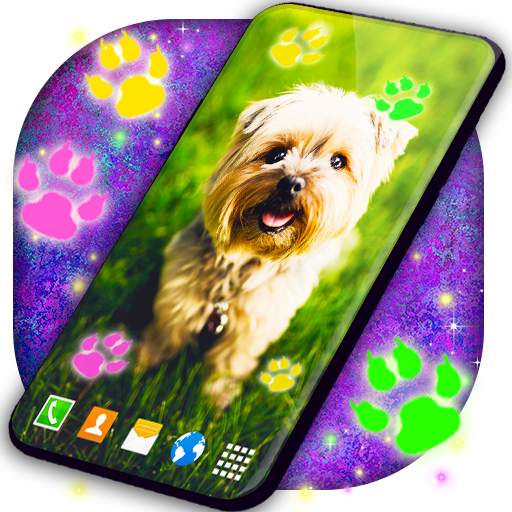 Cute Puppy Live Wallpaper 🐶 Dog Paws Wallpapers