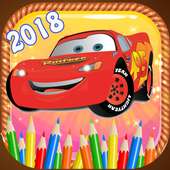 Mcqueen coloring pages - cars 2018