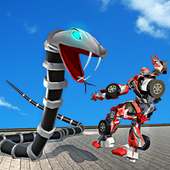 Robot Snake Anaconda Transform City Battle Attack