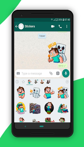 Free Whats Messenger App Stickers screenshot 1