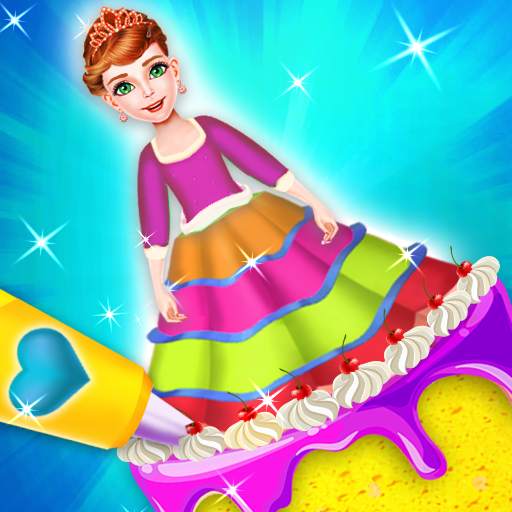 Princess Doll Cake Maker Game: Ice Cream Chef Cake