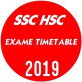 SSC HSC Exam time table 2019 on 9Apps