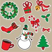 Merry Christmas Stickers on 9Apps