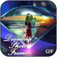 Sparkling Diamond GIF Photo Frame Editor on 9Apps