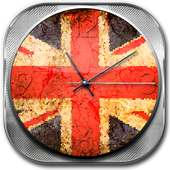 UK Flag Clock