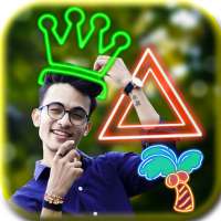 Neon Photo Editor - Nocrop, Filters, Effects on 9Apps