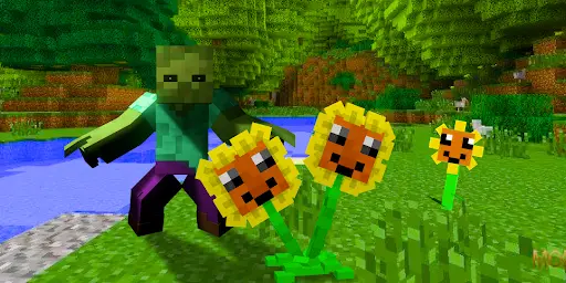 Plants vs Zombie Minecraft APK for Android Download