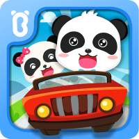 Baby Panda Autorennen