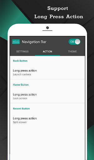 Navigation Bar (Back, Home, Recent Button) स्क्रीनशॉट 4