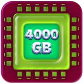 4000 GB free storage space booster : ram free 2018