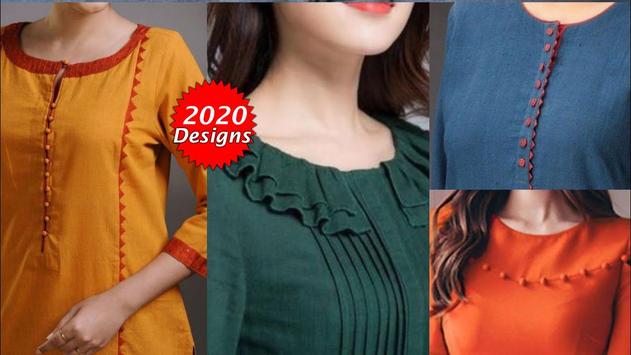 kurti new neck design 2020