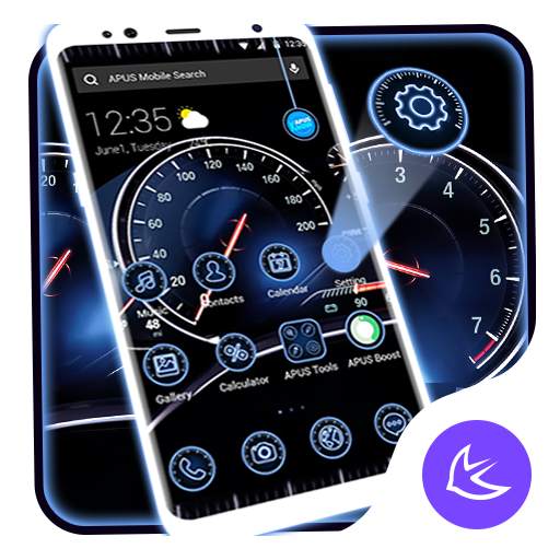 Car Dashboard  APUS Launcher theme